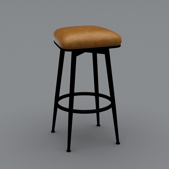 Scandinavian Bar Stools,Black