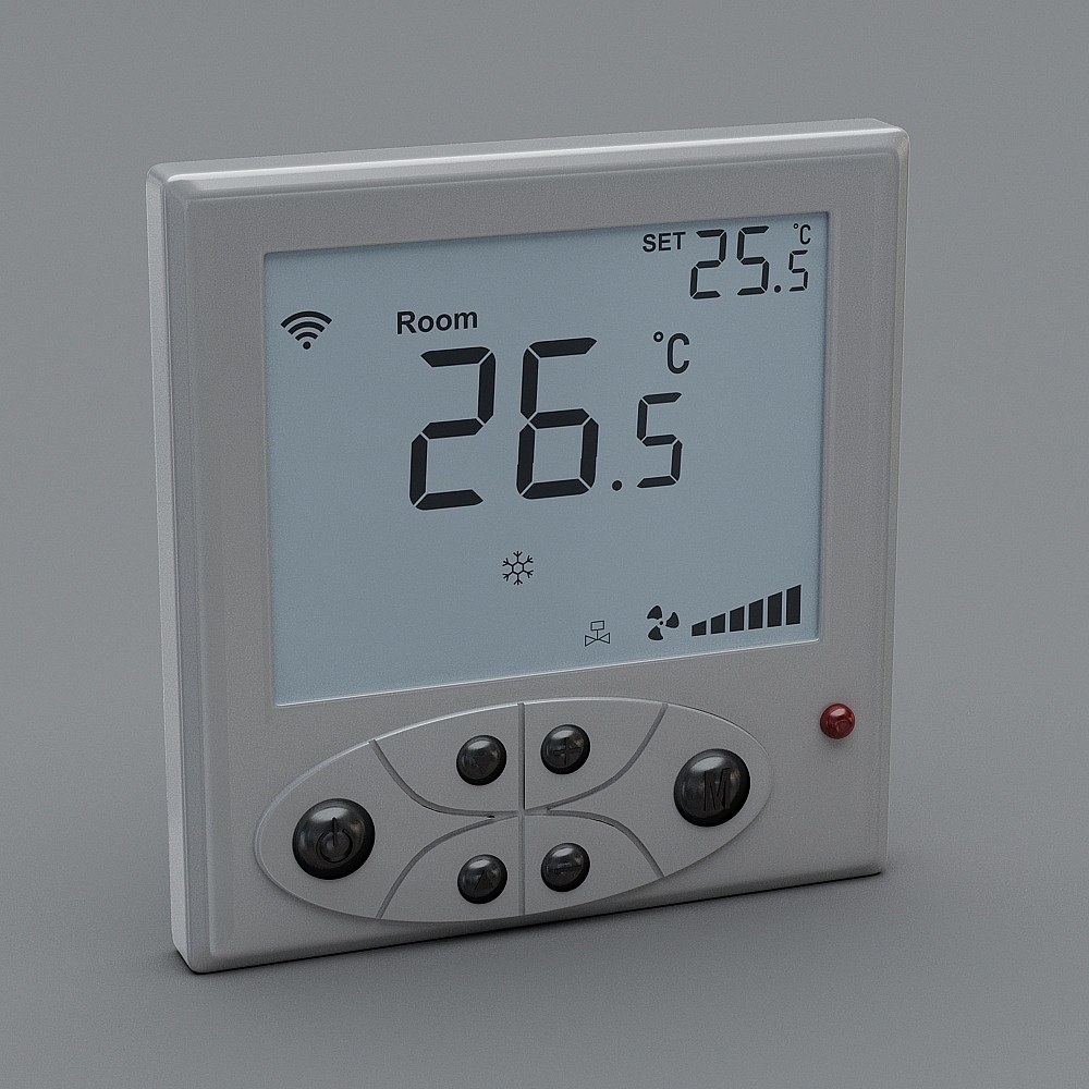 空调开关-73D模型