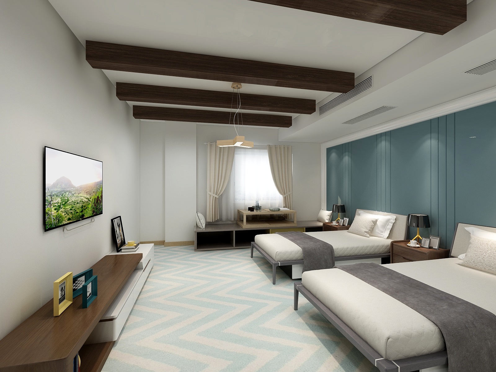 白䶮-酒店房间-装修设计方案