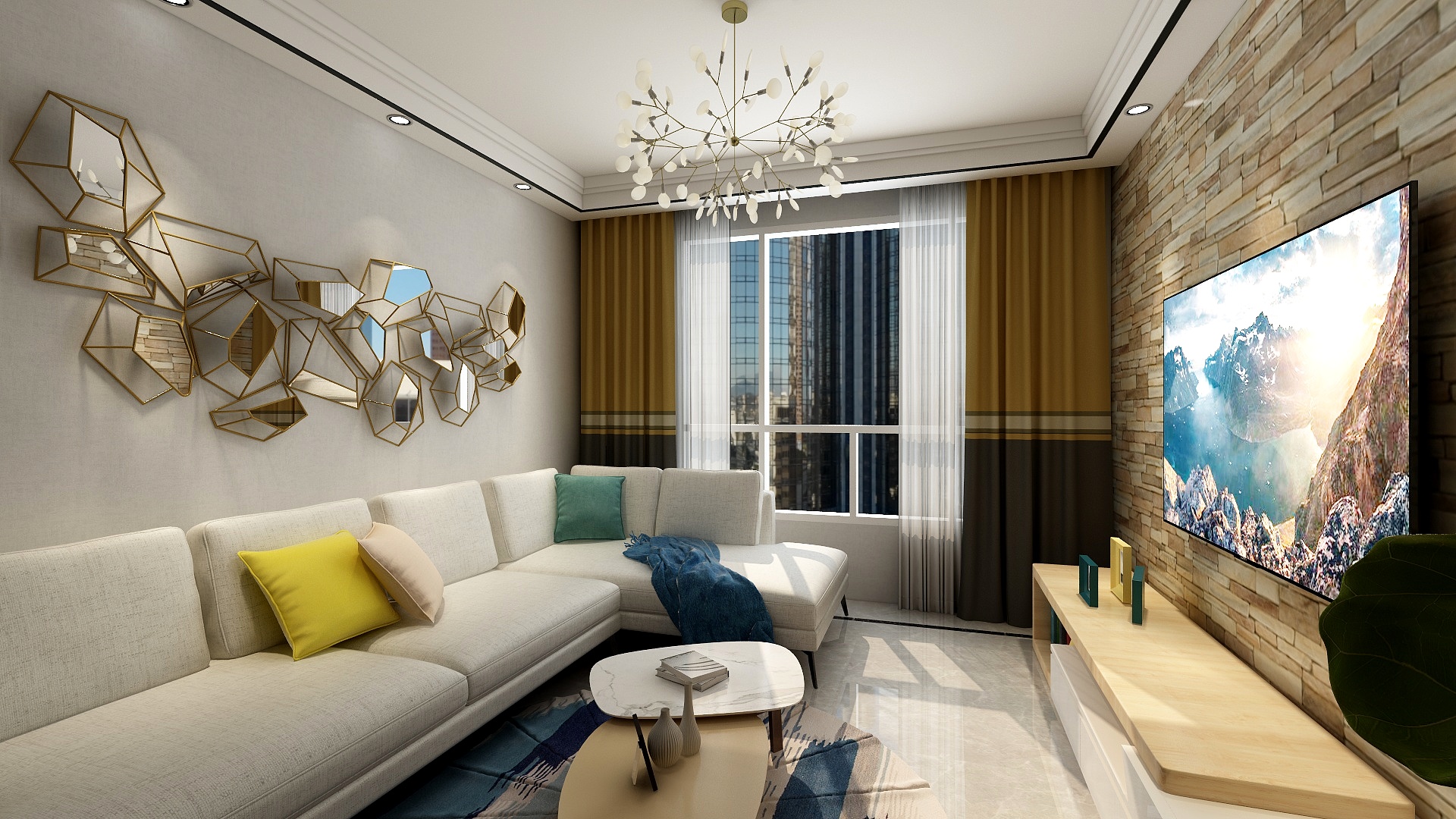 Diss阿文-南湖金湾现代简约-装修设计方案