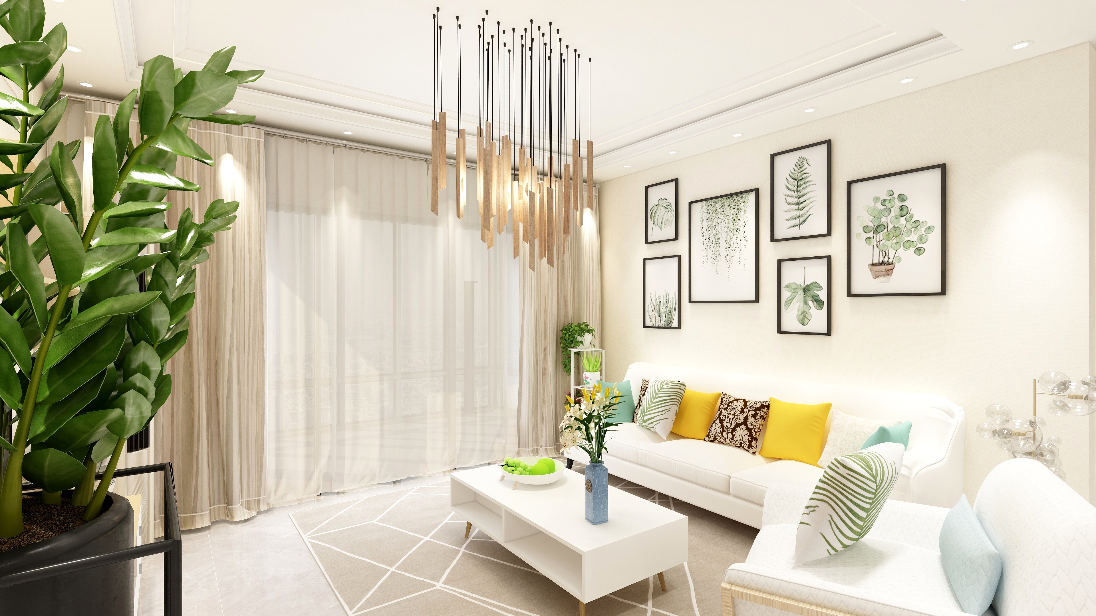 風逐梦OgCh-开放式餐厅恒泰现代简约日式风格-装修设计方案