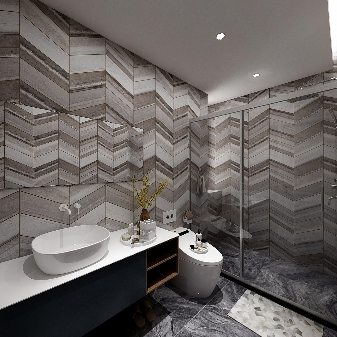 egQg-111方北欧三居一层卫生间装修效果图第2张