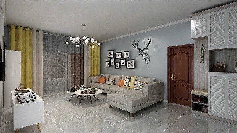 设计师周娟-雅山郡-；梁留峰-装修设计方案