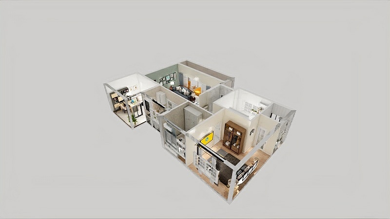 181****9170ylGc-香颂诺丁山95.21㎡H户型4室4厅2卫1厨-副本-装修设计方案