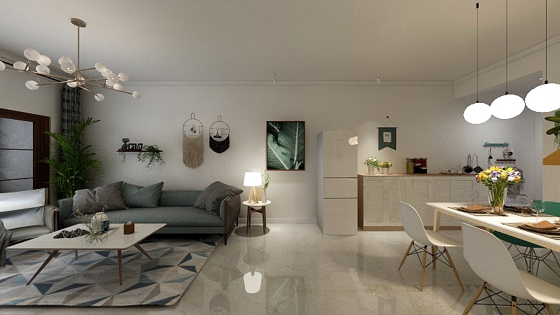 YYS小淼-花溪群升B6-2404号赵总户型-装修设计方案