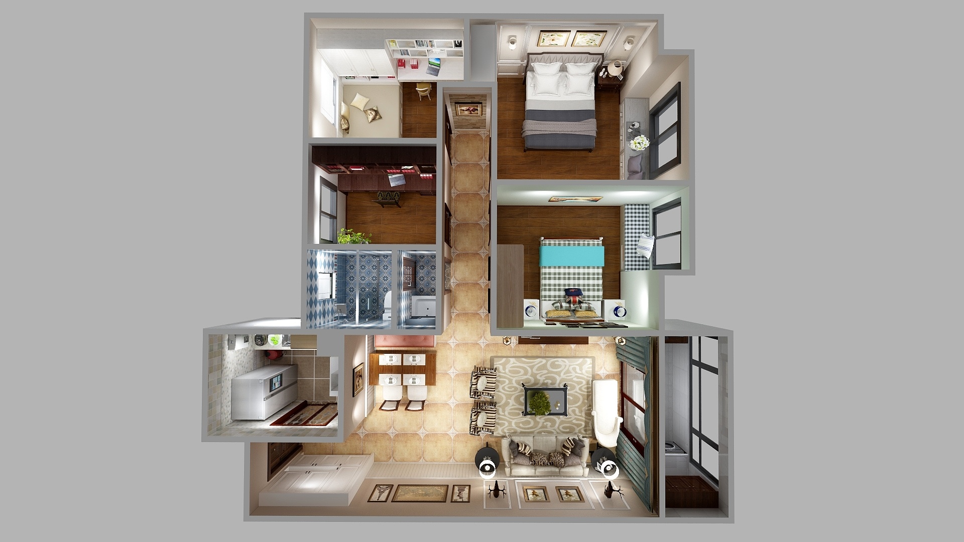 耿徽-中海滨湖公馆-装修设计方案