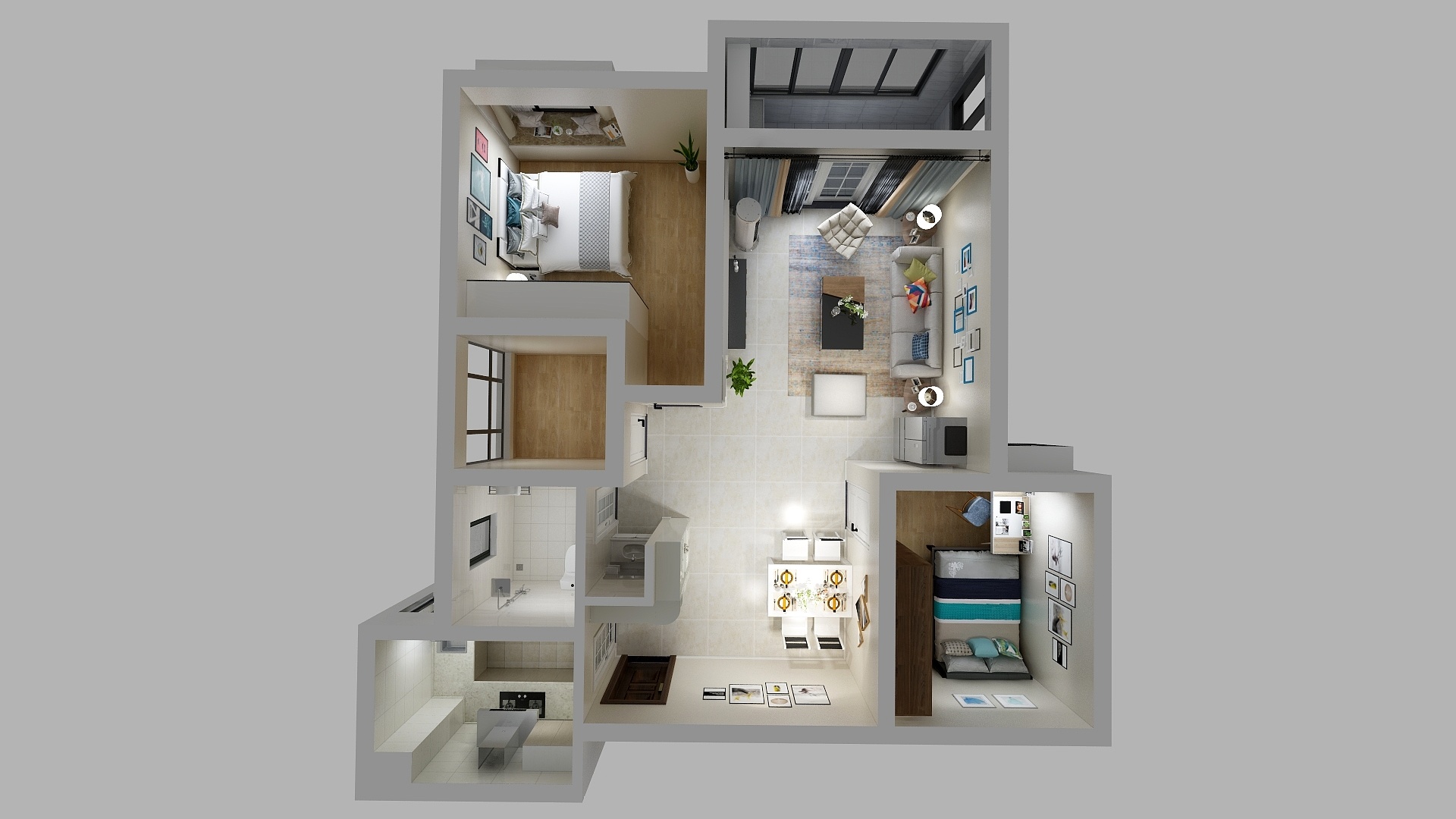 耿徽-国开公馆5-907-装修设计方案