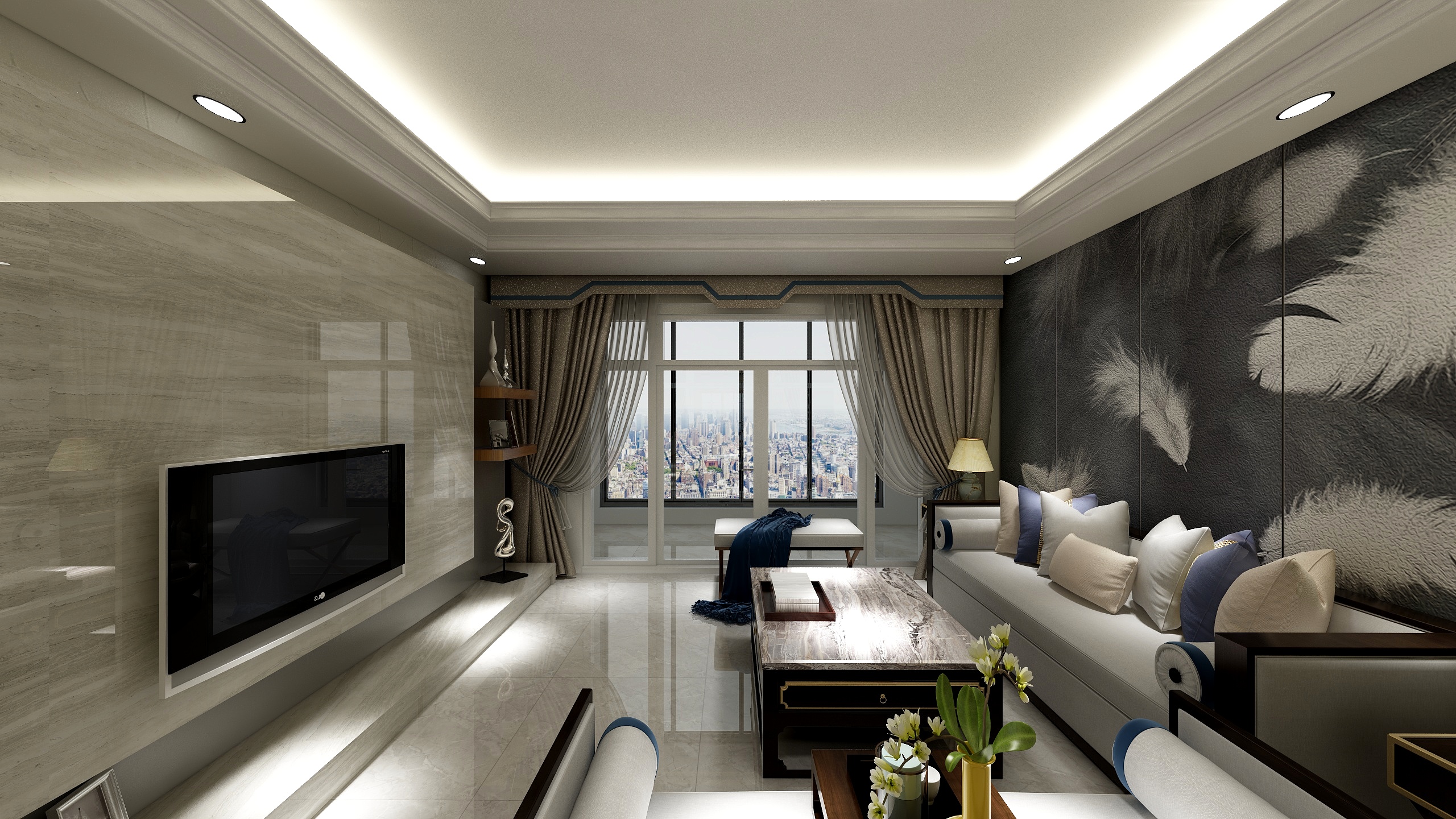 陈伟民-盈丰尚珹F栋01-装修设计方案