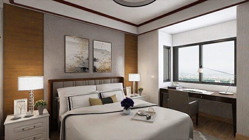 骆苗苗-上铁花园-装修设计方案