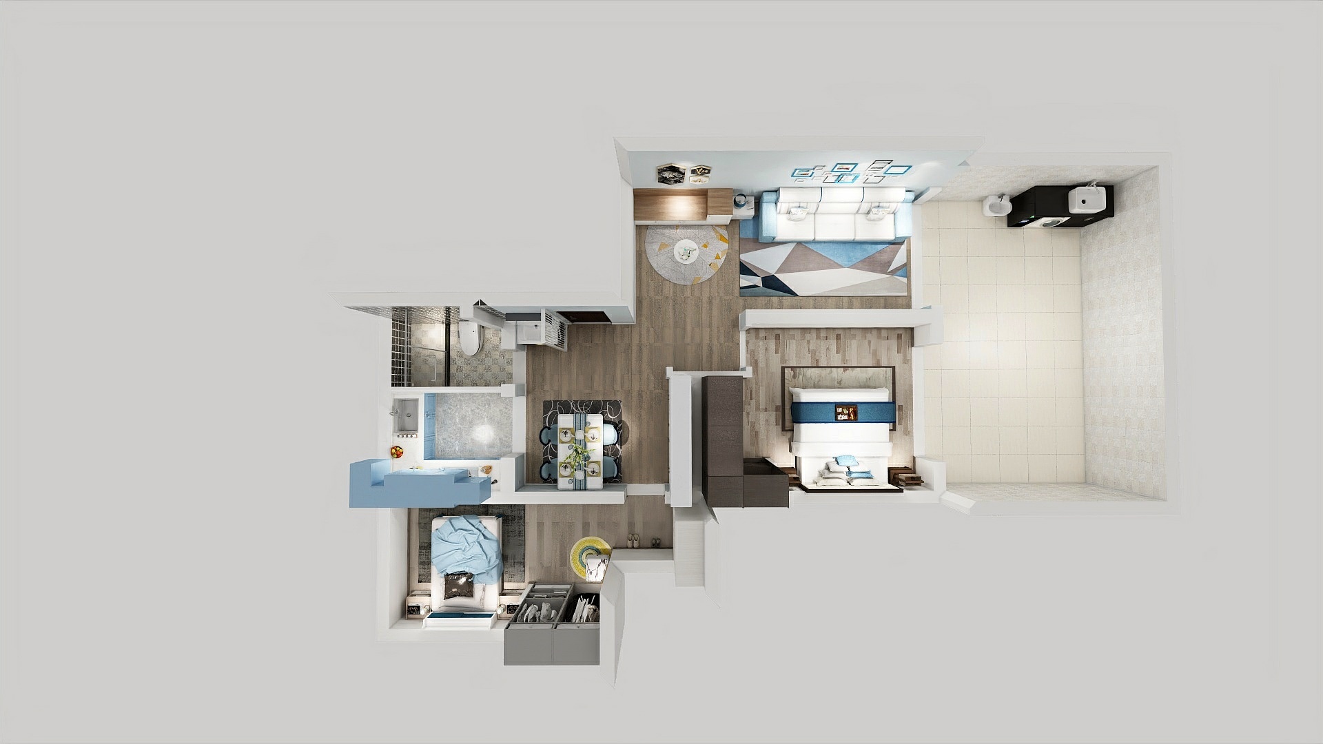 浪迹申城-淞南七村-装修设计方案