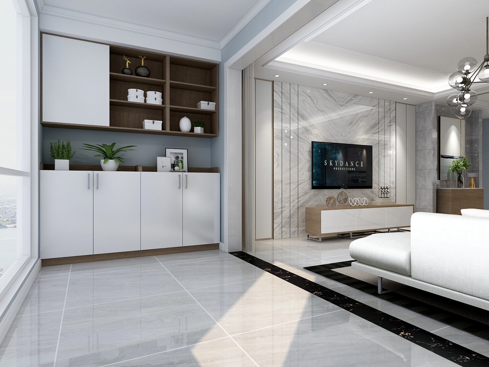 李昀声13461563131-西溪花园170平方四室一厅现代简约-装修设计方案