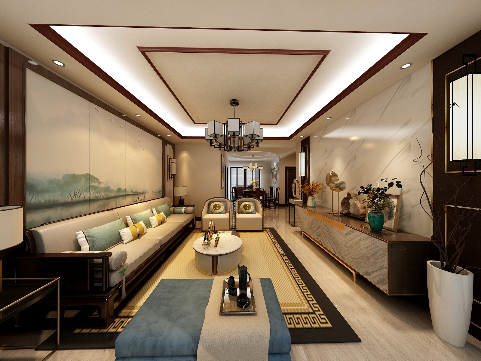 曲美整装大家居-张掖店-顺祥名苑宋吉祥-装修设计方案