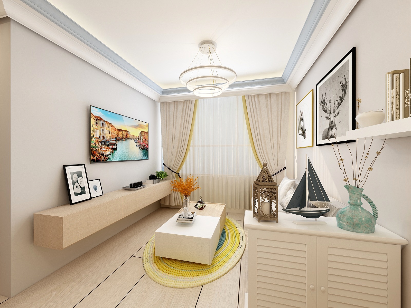 尚景设计Nicole-惠州小两房-装修设计方案