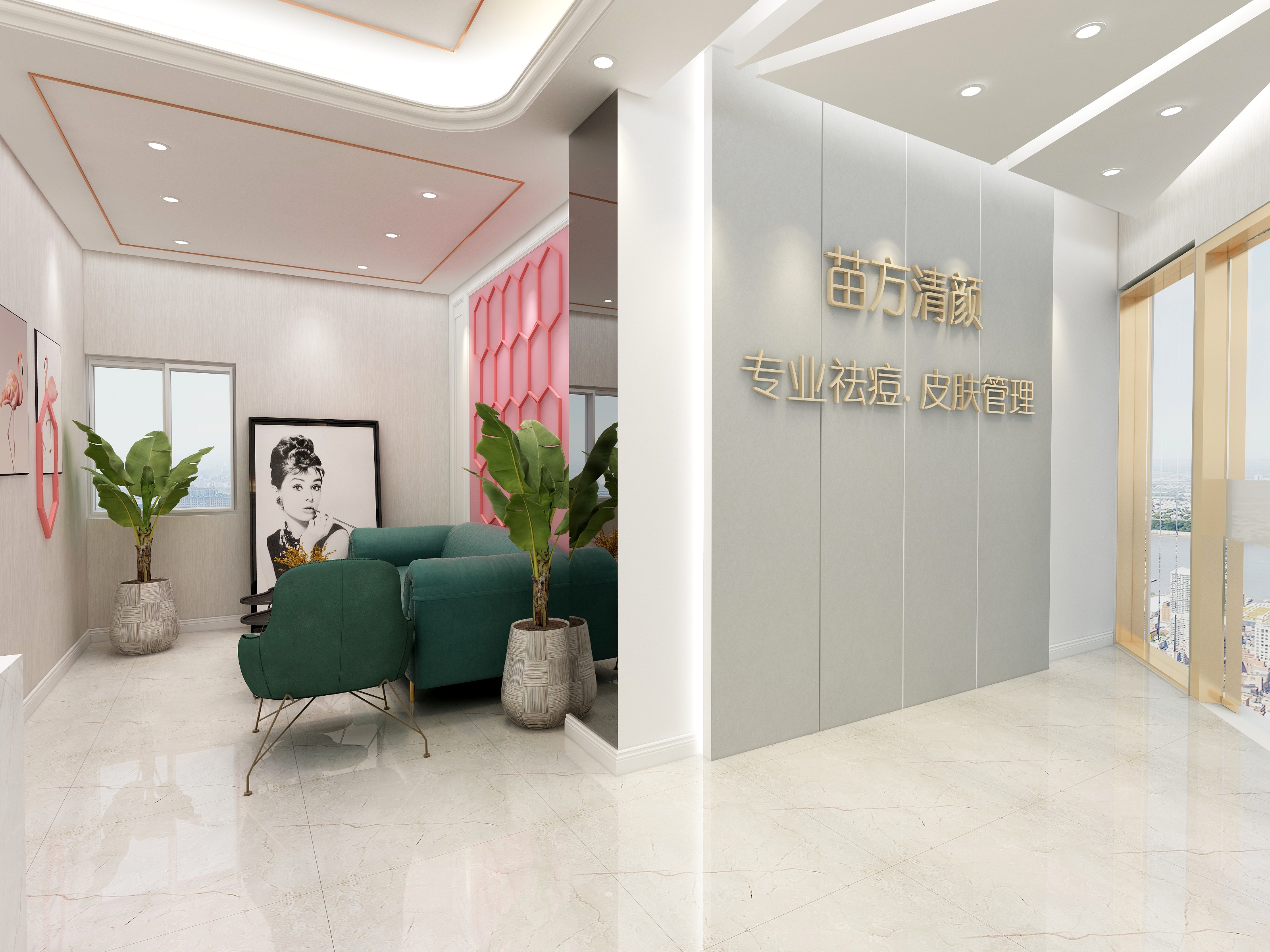 效果图设计图-沙井苗方清颜-副本-装修设计方案