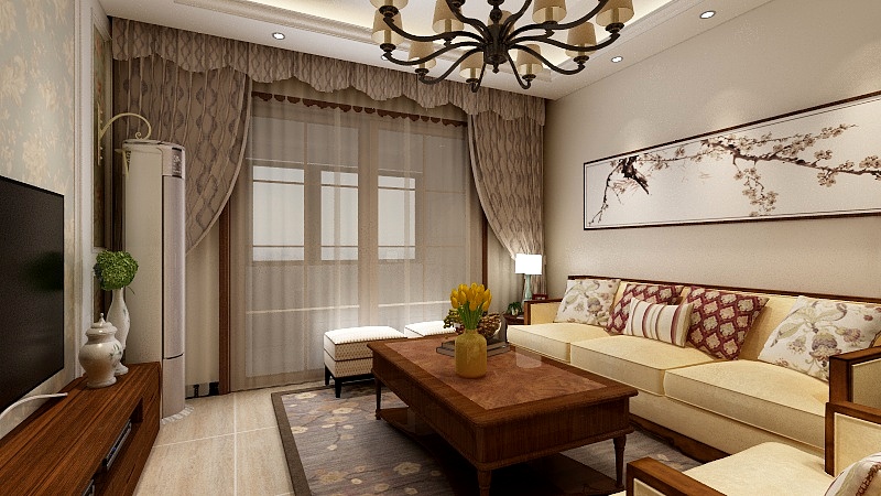 李成琼-中式田园风格-装修设计方案