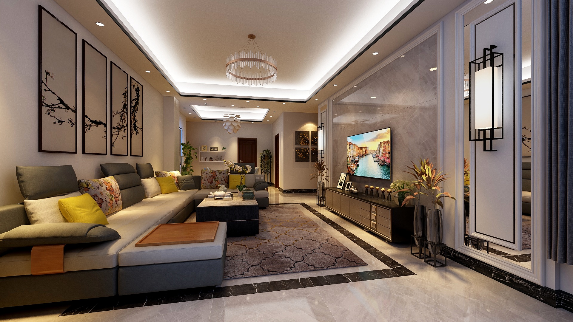 天沢聖司-龙湖景苑1#1001-装修设计方案