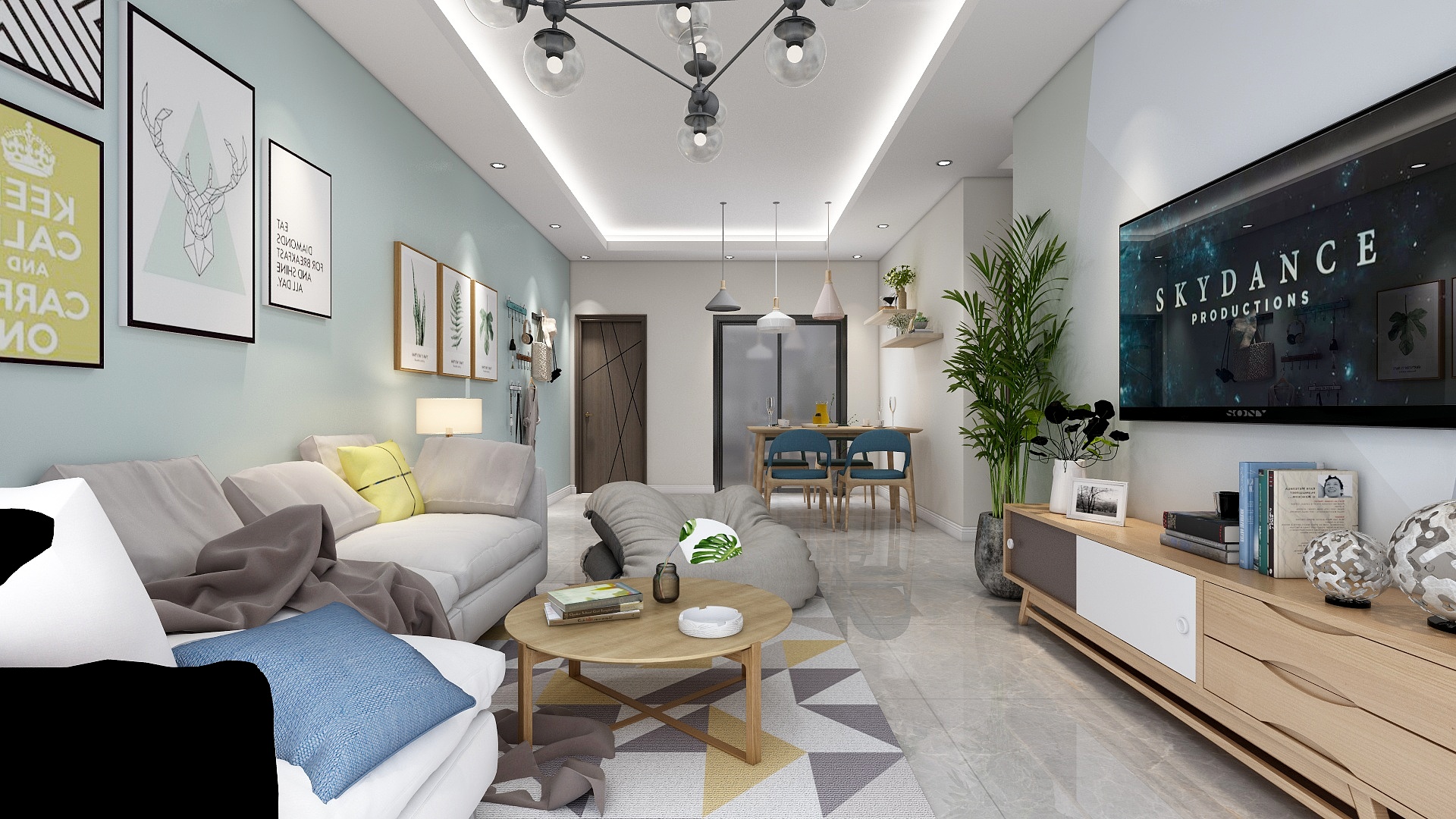 林秀盛-南湖湾97.58㎡1幢03、07户型3室3厅2卫1厨-副本-装修设计方案