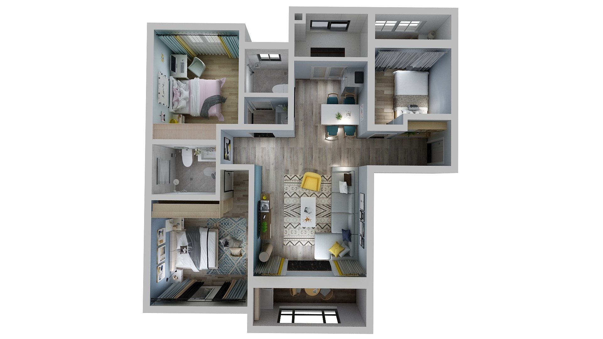 罗宏亮-新里城-装修设计方案