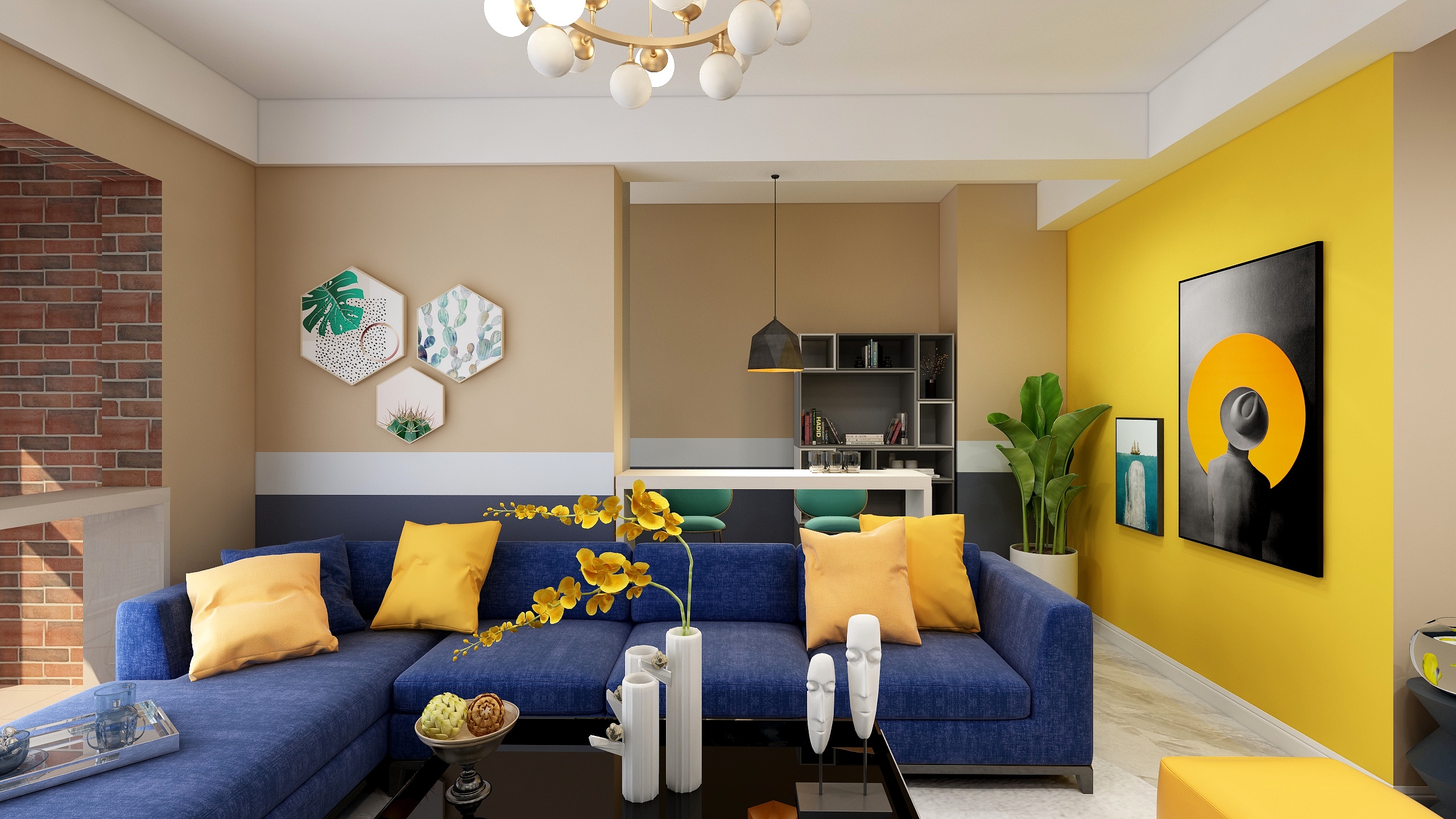 付付YQ-素雅、活泼--清新北欧-装修设计方案