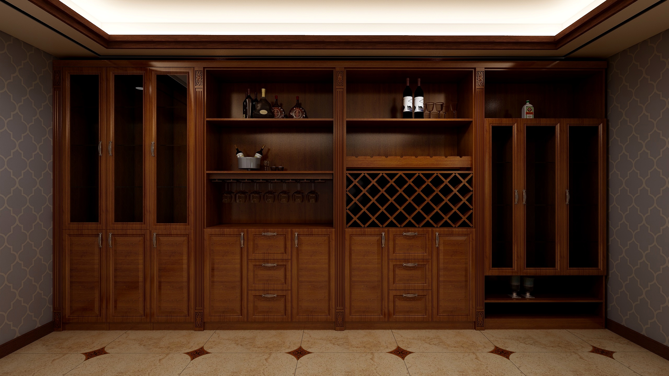 157****1375CUFw-君临南山酒柜-装修设计方案