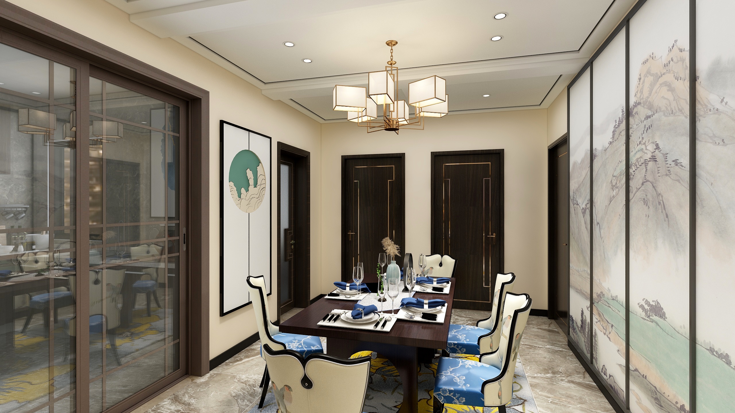 一木深-赤水央座步梯样板-装修设计方案