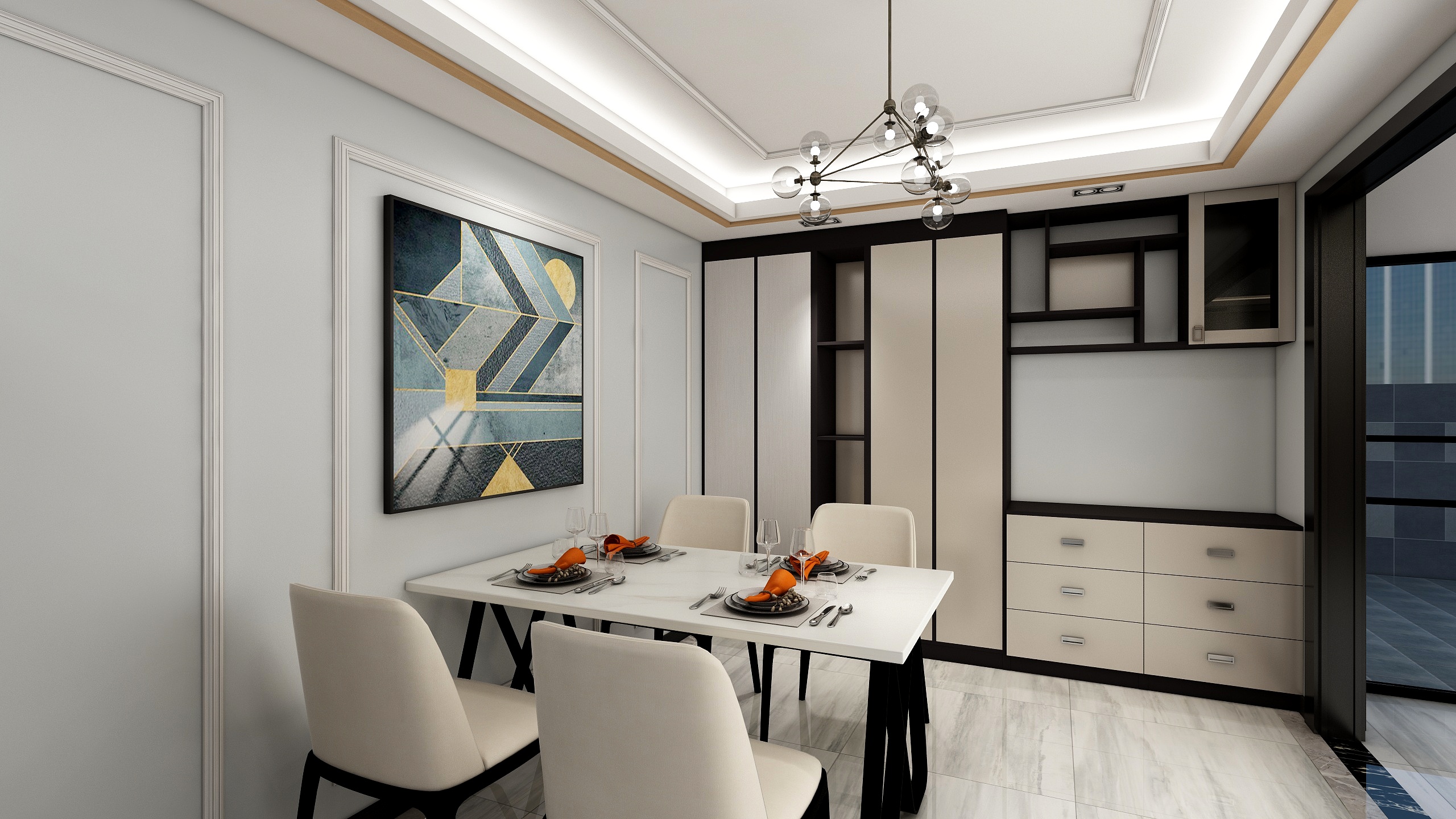 孔令峰-现代小复式-装修设计方案