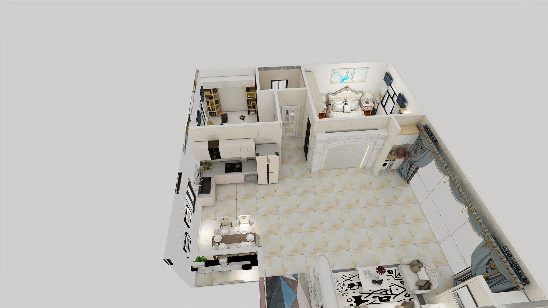 明辉装饰公司-南桥家园-装修设计方案