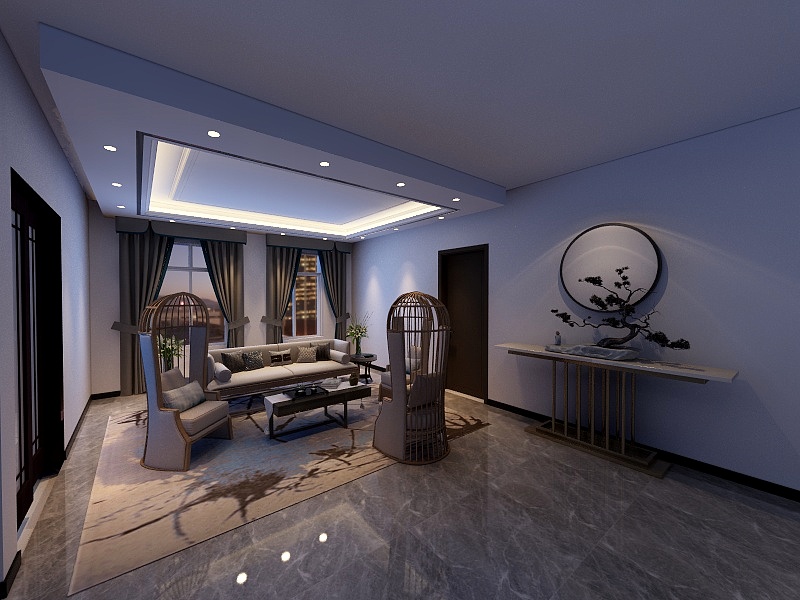 北纬30度室内设计-福禄瑞园复式楼-装修设计方案