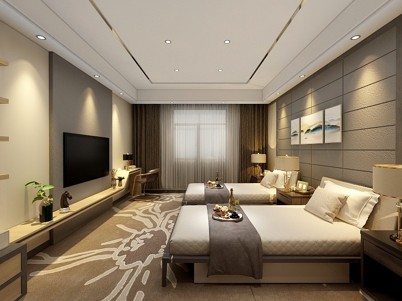 -不吃芹菜-川主寺酒店样板间-装修设计方案