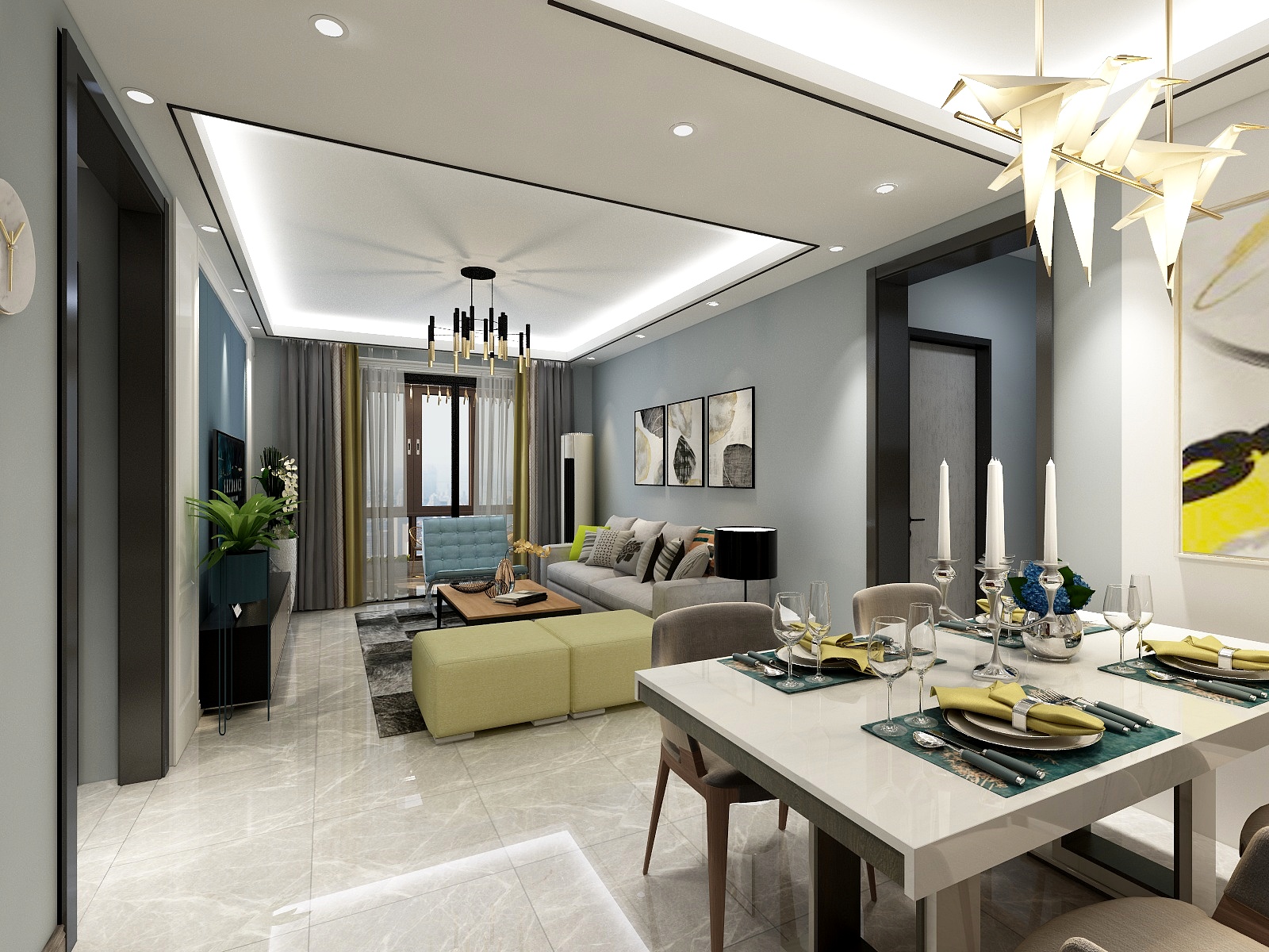 吴亮人在旅途-合肥国贸天悦2202-装修设计方案