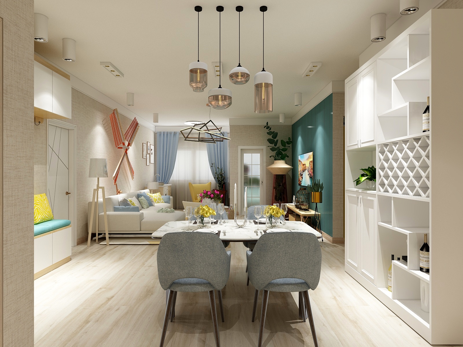 HL周大师-丹麦的记忆-装修设计方案