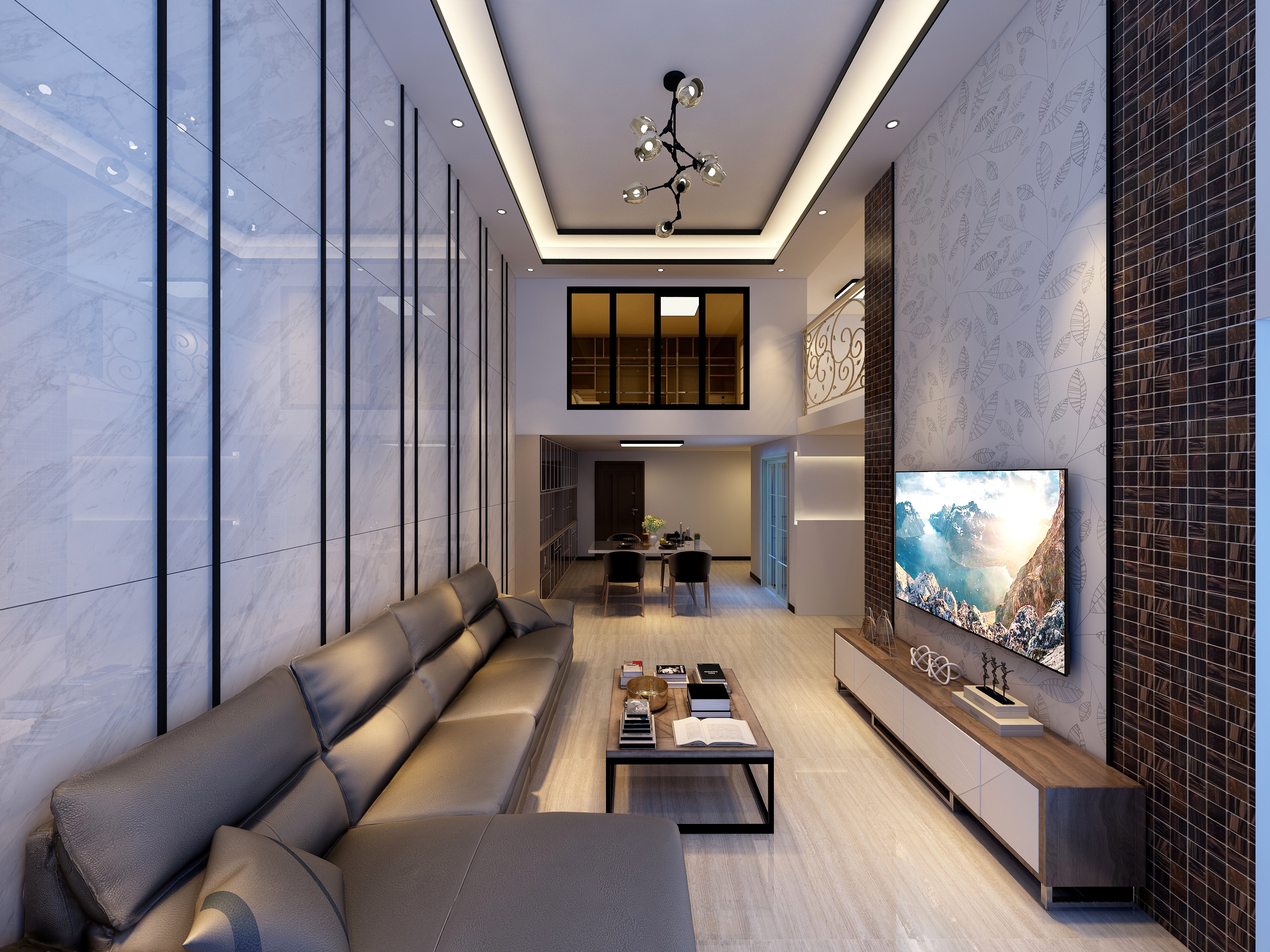 影反衬光-鼎峰花漫里复式-装修设计方案