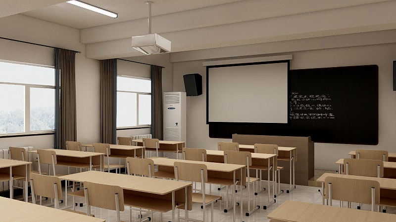 胡萝卜是红色的-教室-装修设计方案