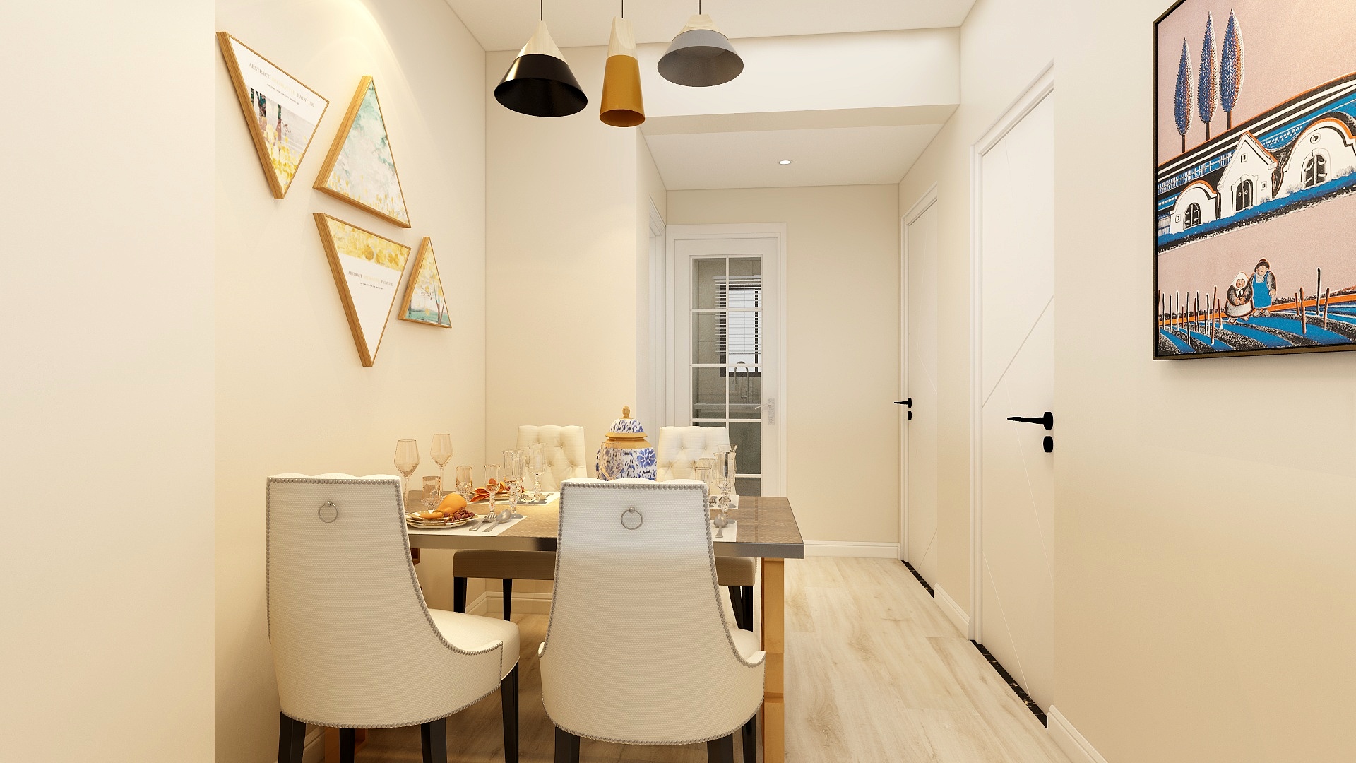 文康设计-朗月湾丁姐现代简约-装修设计方案