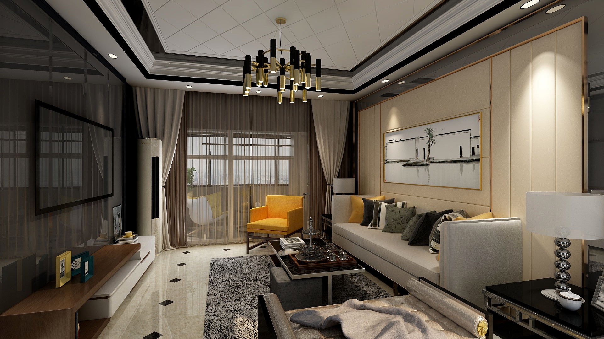 刘千毅-港式轻奢-装修设计方案