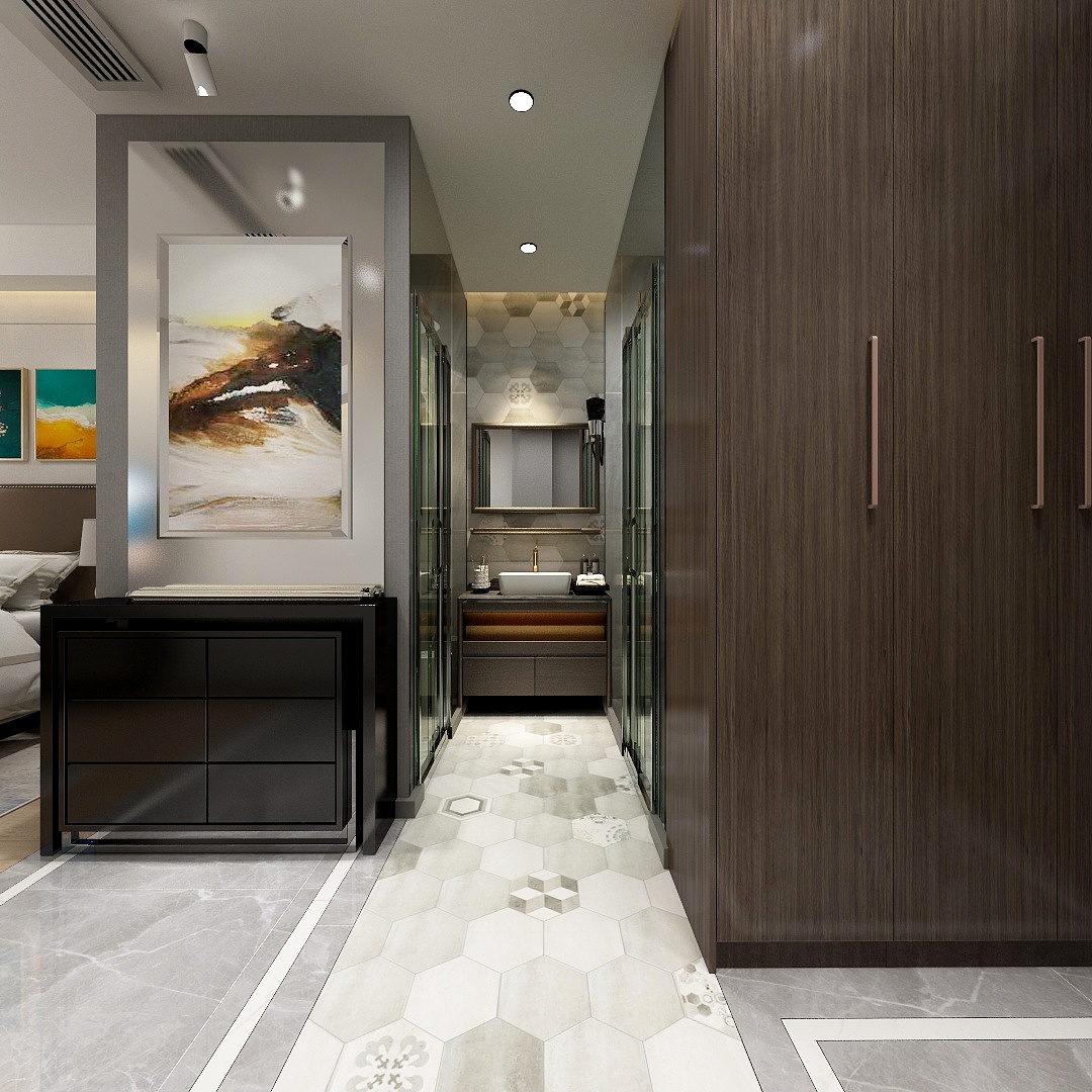 张丽娟-酒店房间2-装修设计方案