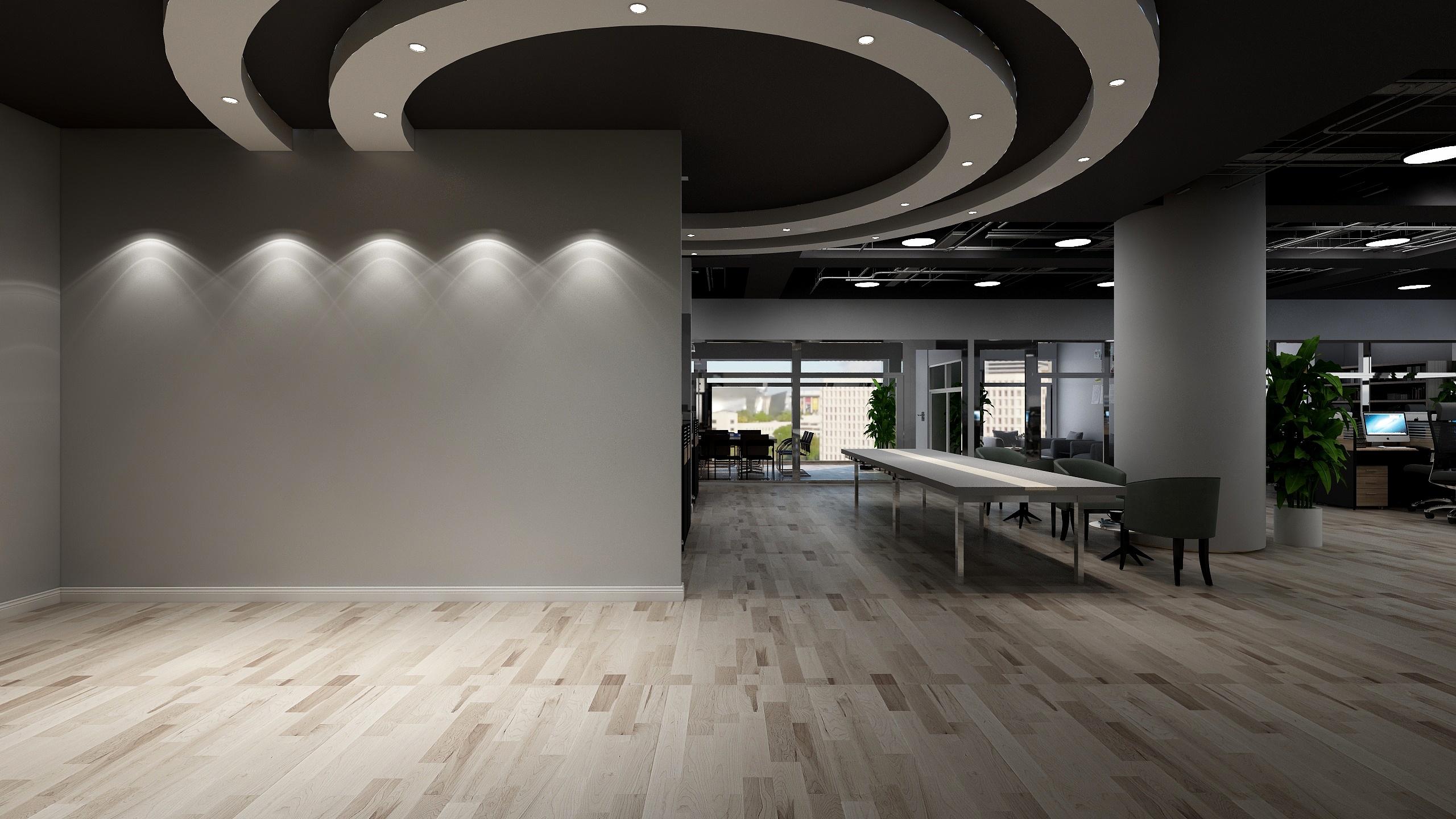 四川遥想未来科技有限公司-办公空间-装修设计方案