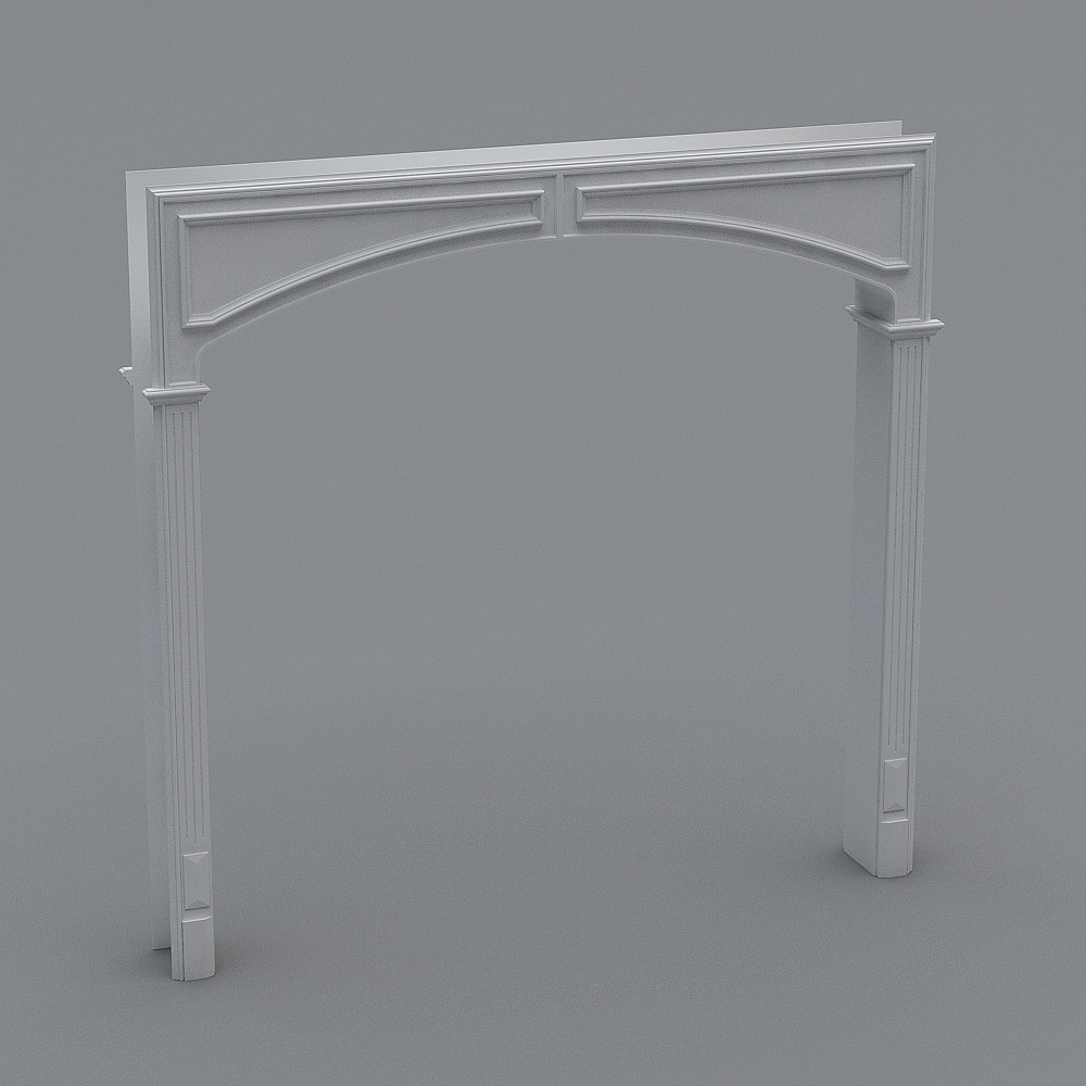 垭口套3D模型