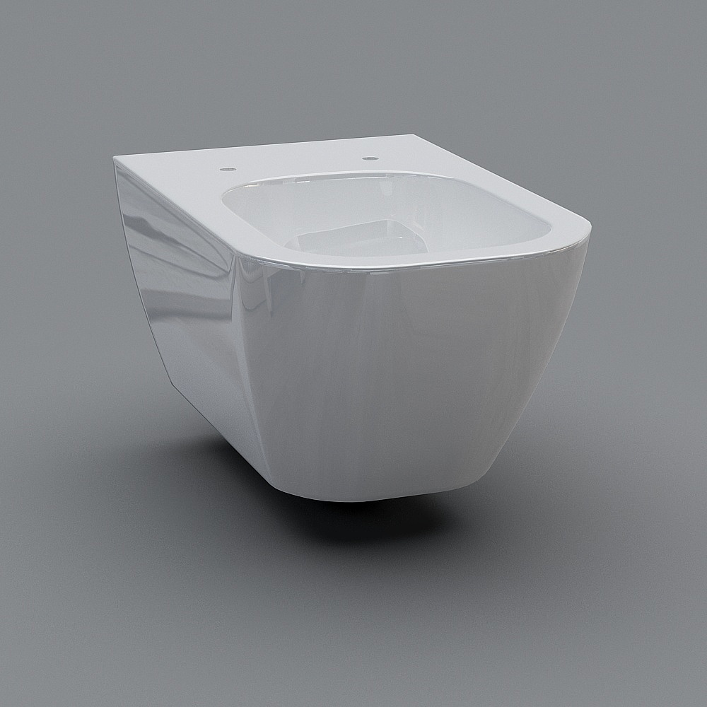geberit吉博力-500.200.01.1-Smyle仕爱优雅挂厕（不含座圈）3D模型