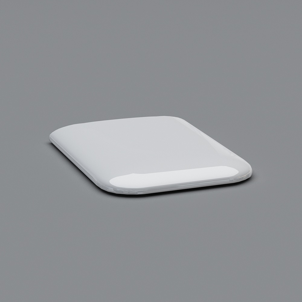 geberit吉博力-500.434.01.1-iCon方形挂厕座便器圈3D模型