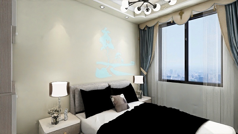 陈小飞LPY-建业春天里143.00㎡H1户型4室4厅2卫1厨-副本-装修设计方案