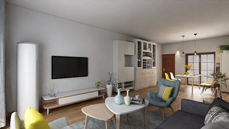 沐溪流火-鑫界王府1-3-1103-装修设计方案