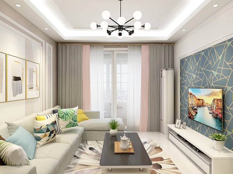 李月yh-高速・滨湖时代广场87.00㎡G3、G5#楼B4户型2室2厅-副本-装修设计方案