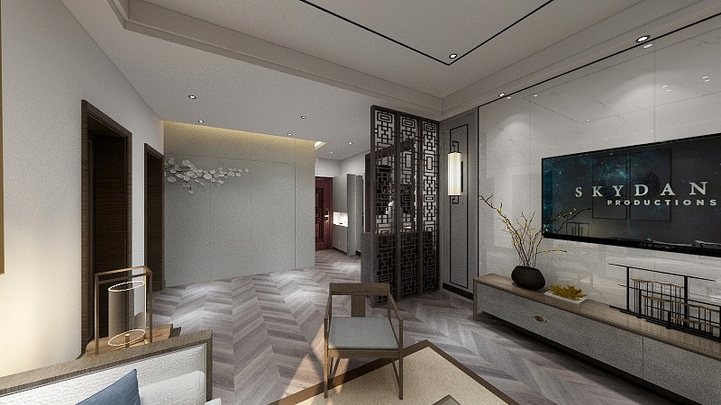 王家鑫-阳电小区新中式-装修设计方案