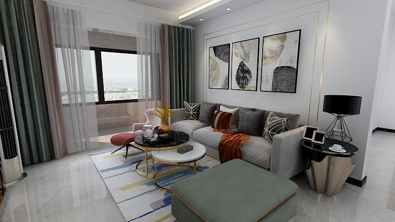 178****3579HSEG-烟厂130轻奢-装修设计方案