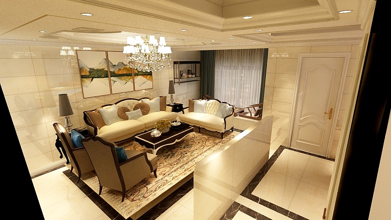 创客家-客餐厅-装修设计方案