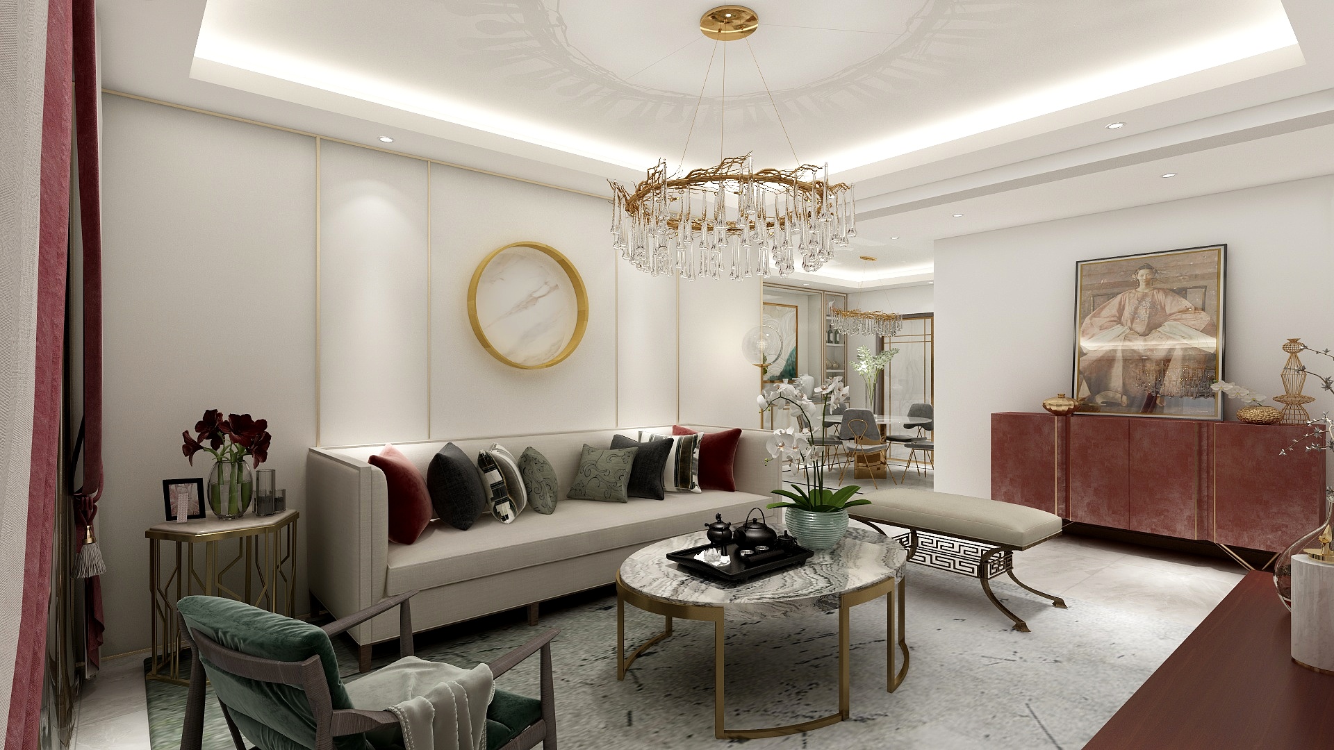 杨喜评-朱砂装修效果图