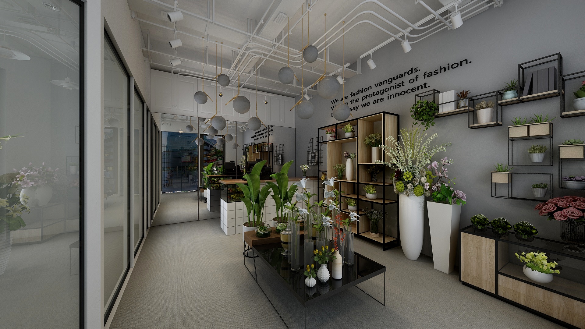 Hsi001-友湾商业地下112室-装修设计方案