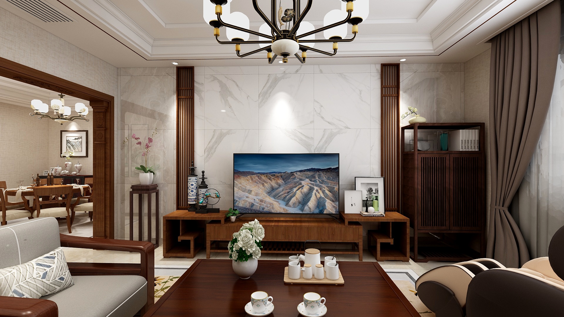 设计师東海-卢浮宫-装修设计方案