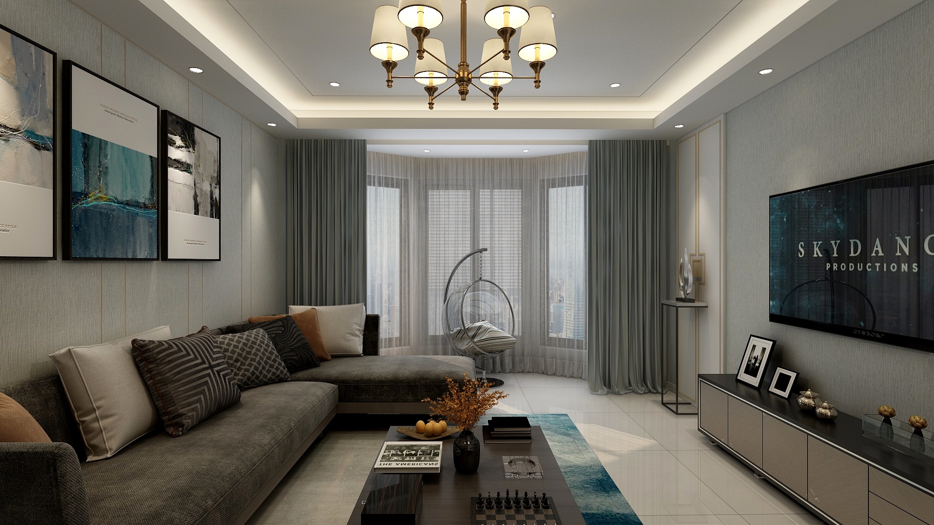 闫文涛-景天佳苑-150-酷家乐-副本-副本-副本-副本-装修设计方案